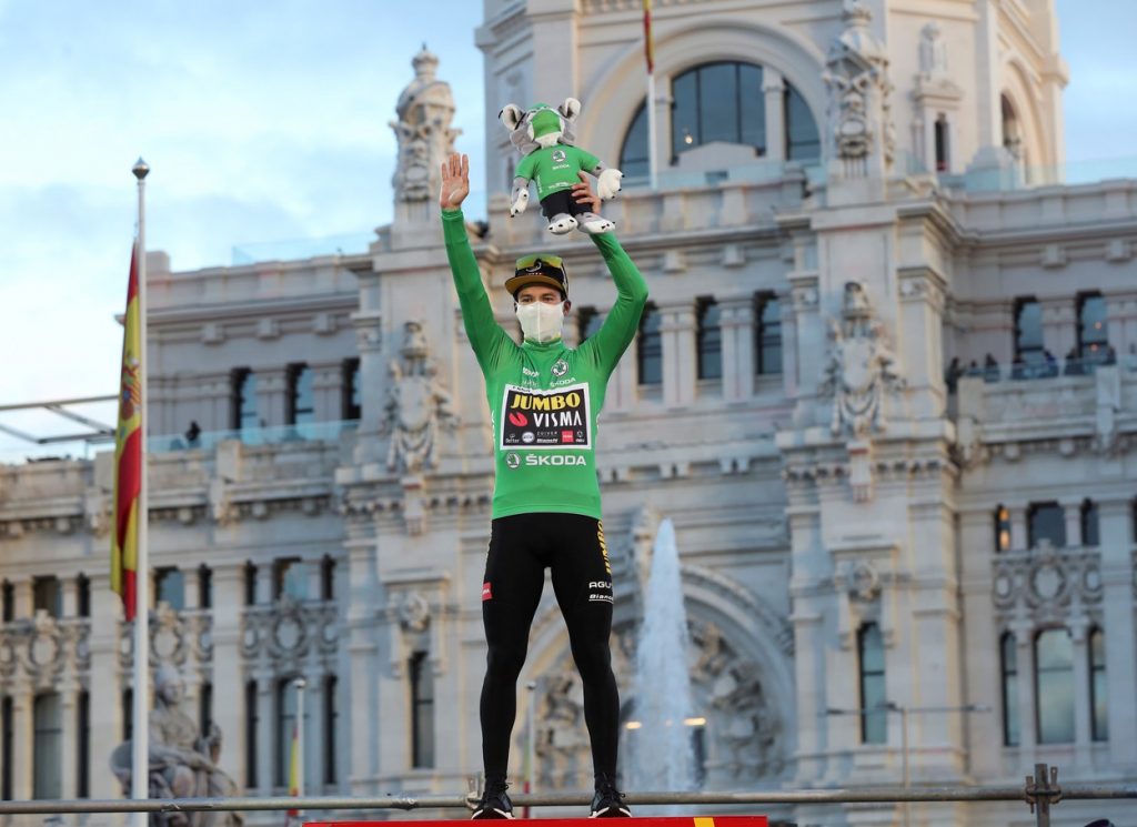 Roglič in Green Jersey