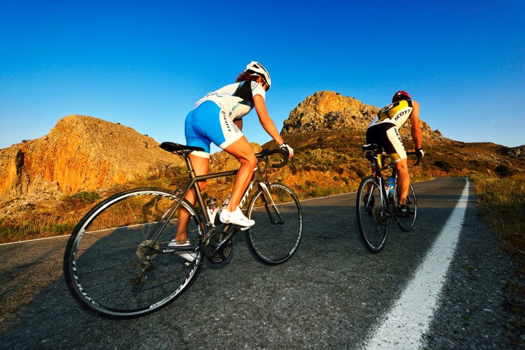 Cycling in hills