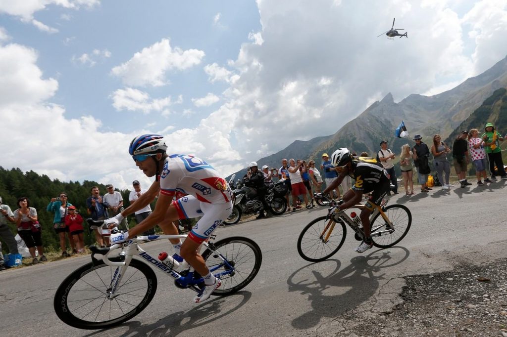 Thibaut Pinot at the 2015 Tour