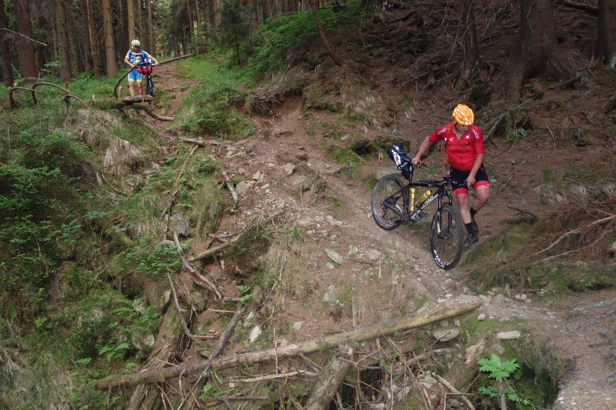 Toulání Šumavou je jeden z řady bikepackingových závodů v Česku, který skutečně otestuje síly cyklistů. Foto: toulanisumavou.cz