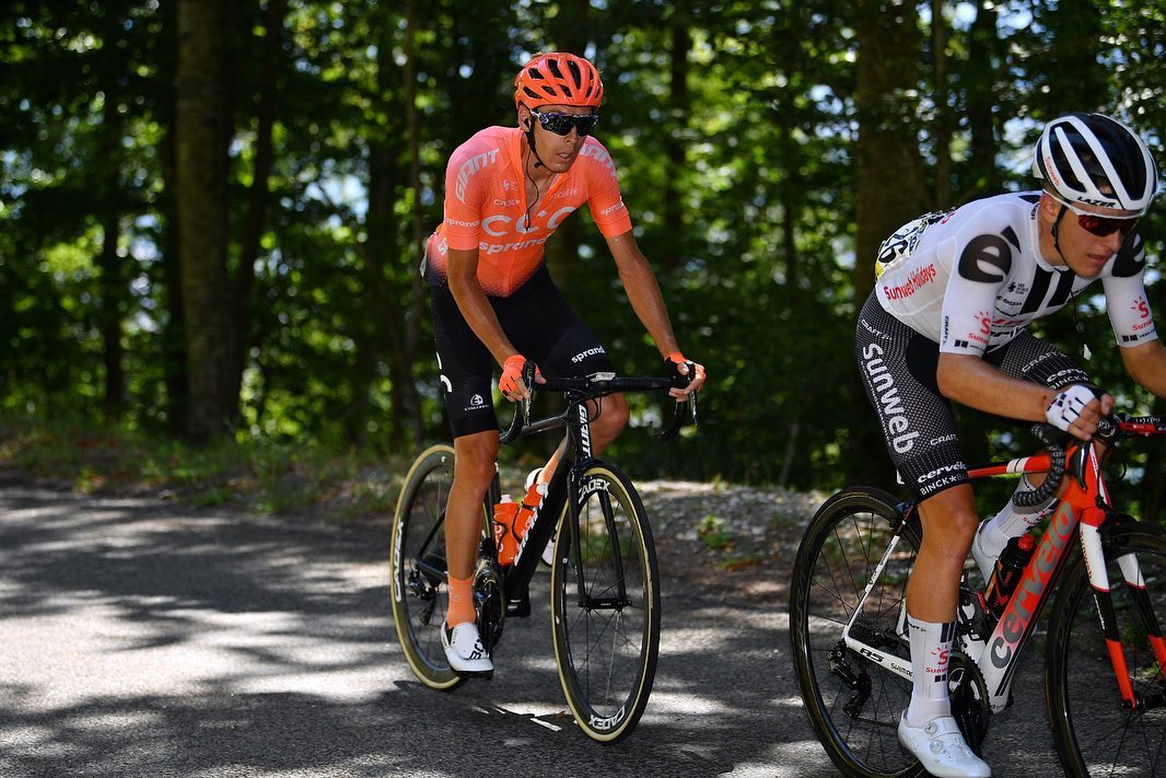 Jan Hirt krátce po nehodě při závodě Tour de l´Ain. Na MČR v Mladé Boleslavi by však neměl chybět. Foto: instagram