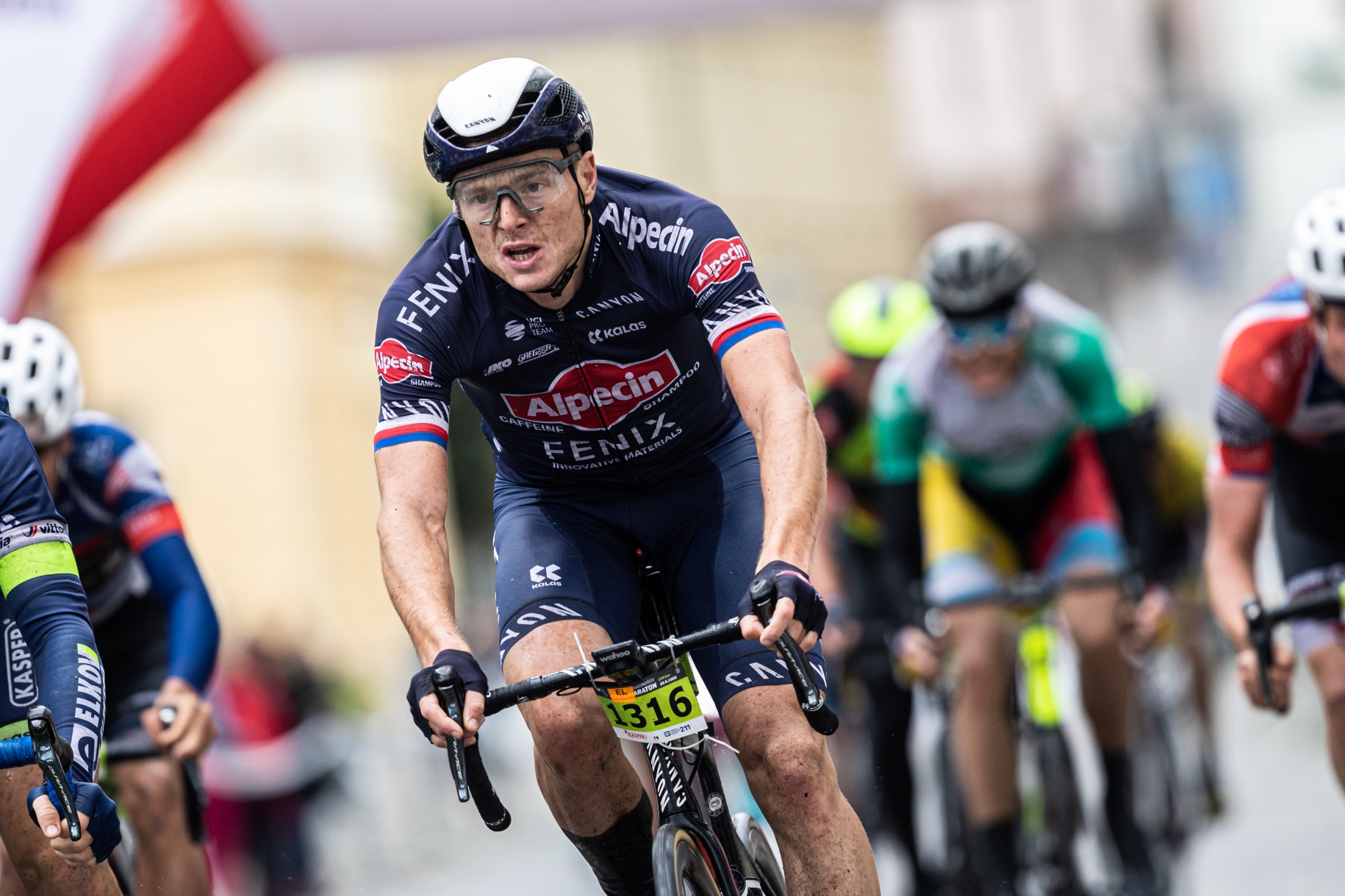Petr Vakoč při Krakonošově maratonu, který představoval zpestření přerušené sezony. Foto: Michal Červený