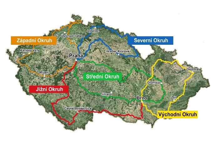 ČeskOOkolo. Cyklotrasy, které propojí všechny oblasti země.