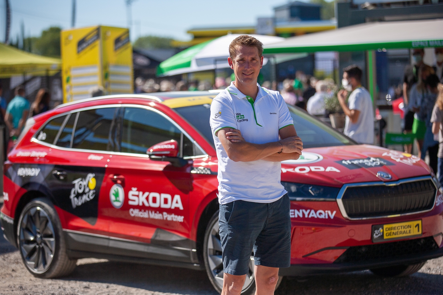 Andy Schleck, vítěz Tour de France 2010, je ambasadorem značky Škoda.