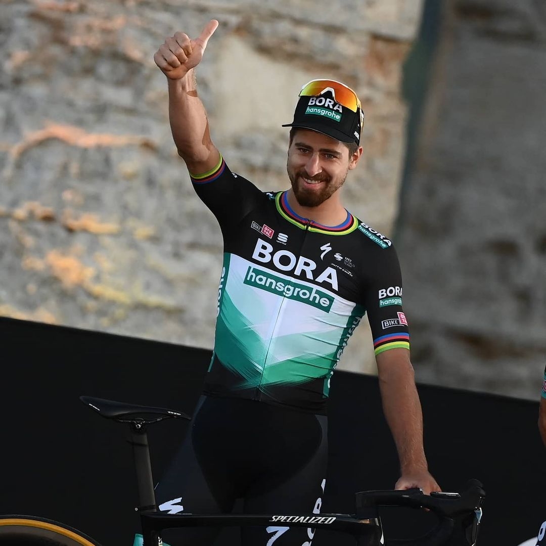 Peter Sagan doufá, že sezona 2021 mu přinese mnohem více radosti než závody v předešlém roce. Foto: instagram P. Sagana