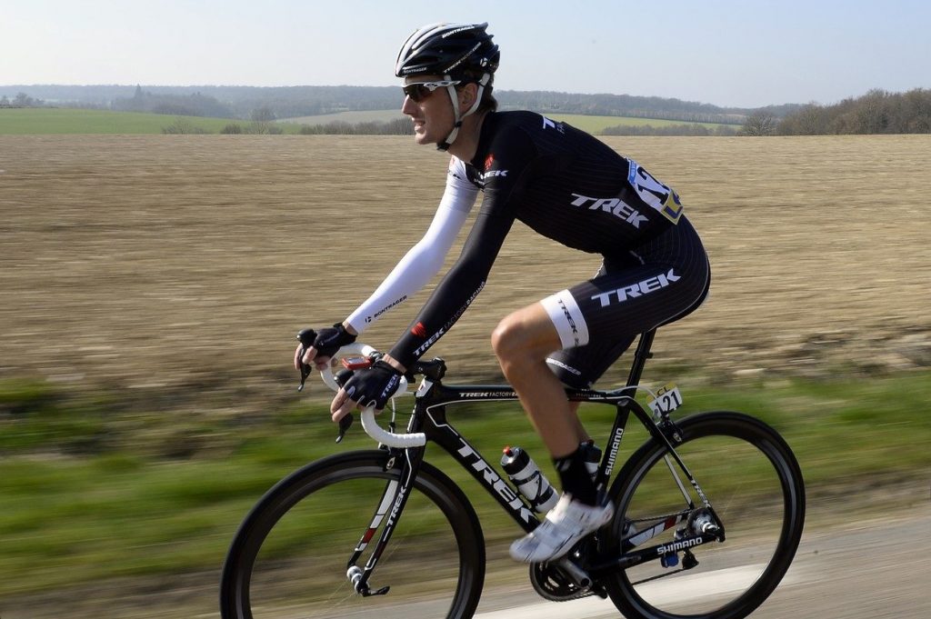 Andy Schleck at Paris-Roubaix