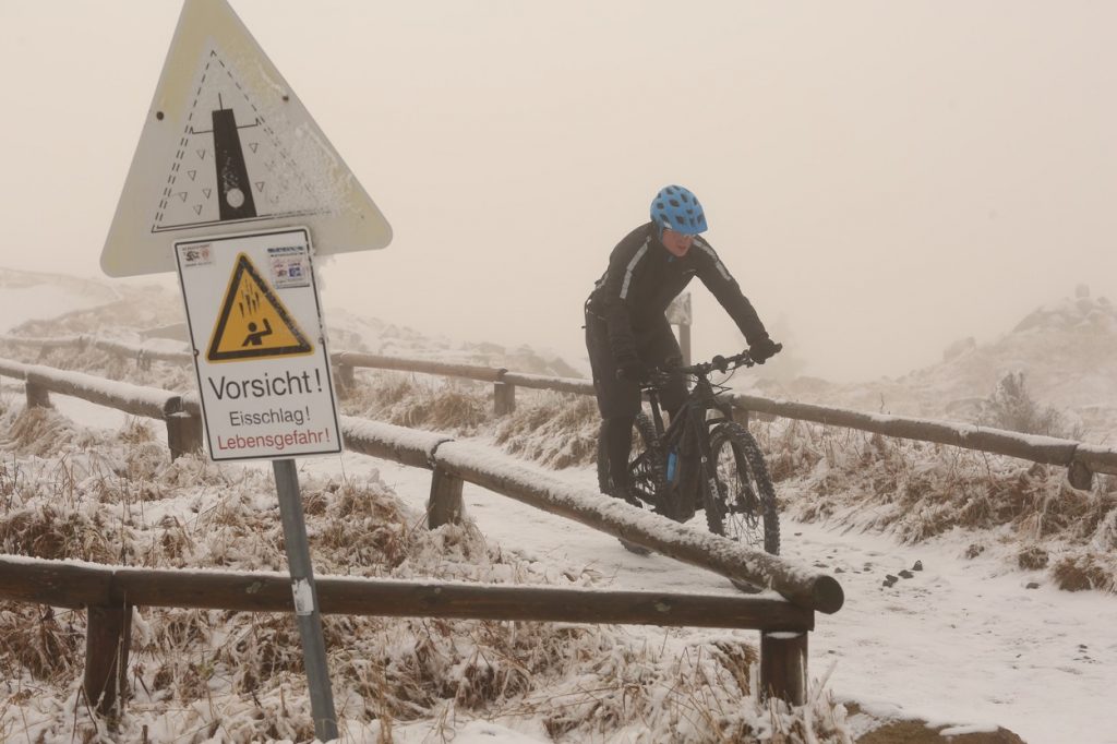 Cycling in winter