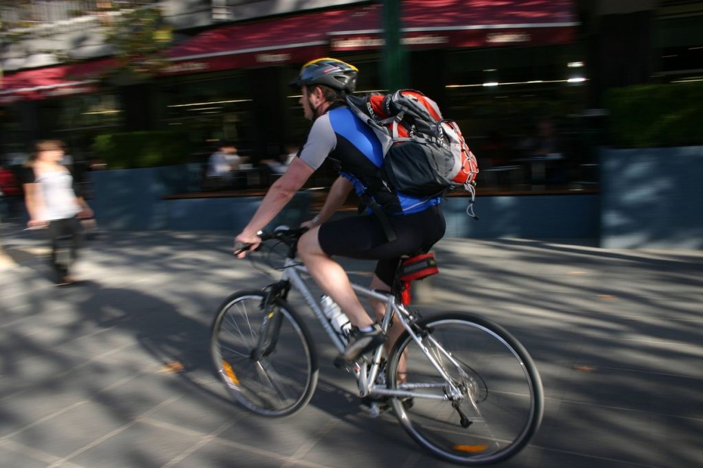 Urban cyclist