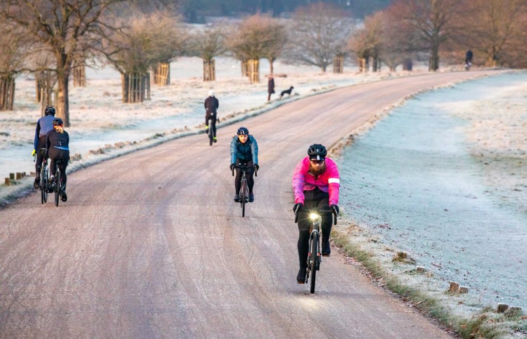 Winter cycling