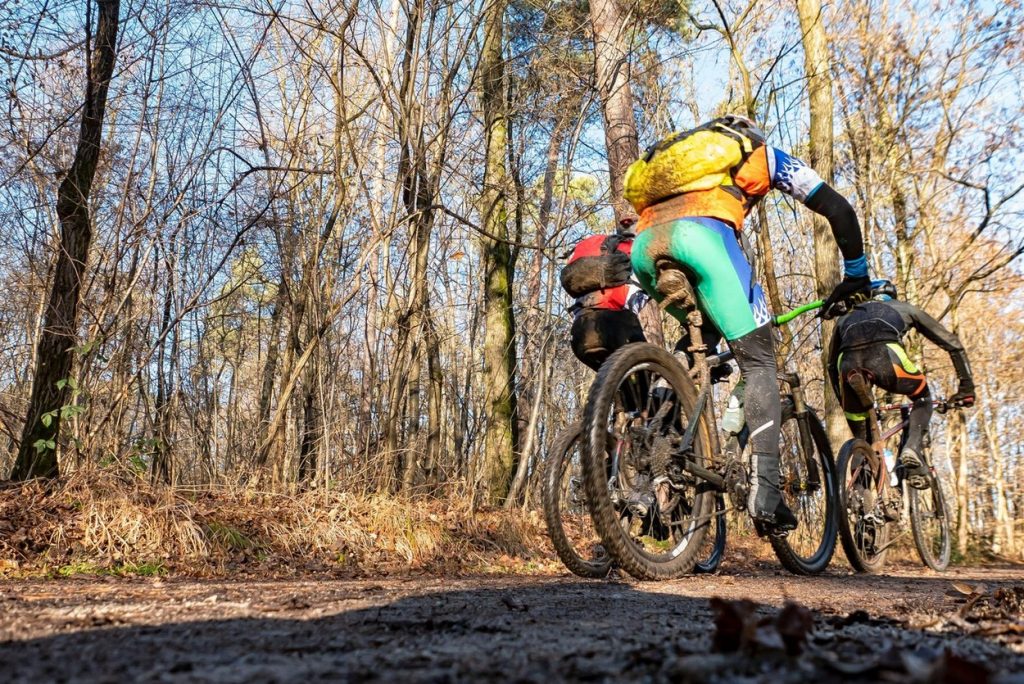 Mountain biking