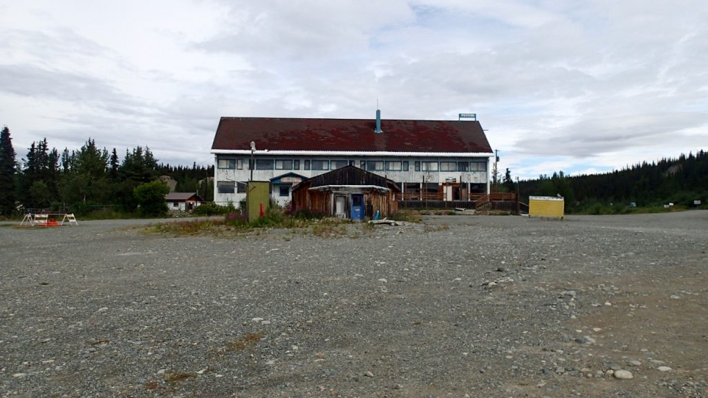 The ‘village’ of Paxson. Luckily I was warned that I shouldn’t expect to be able to get my groceries there.