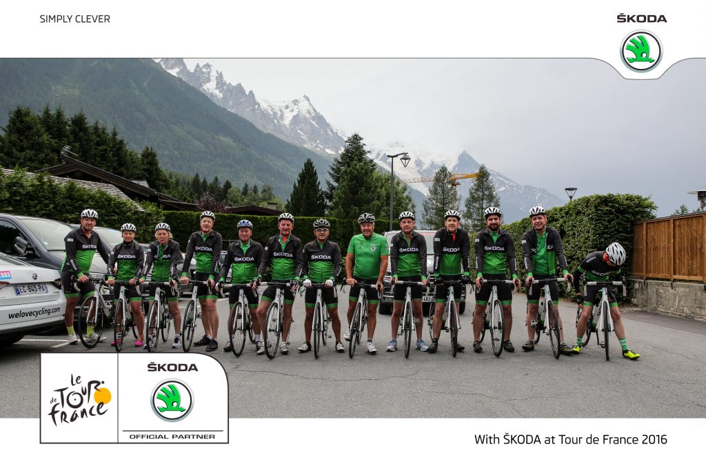 Riding with Stephen Roche? The very best way to start a day, indeed.