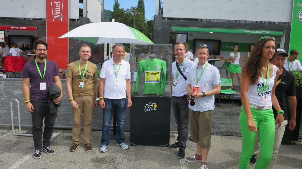 Our winners Bence, Sergei, Paul, Volker and Steve were having the time of their lives.