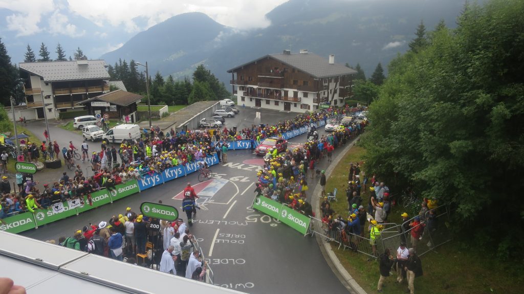 Romain Bardet was the hero of the day.