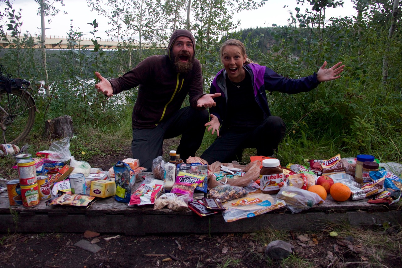 Enough food till Deadhorse after the drop-off *