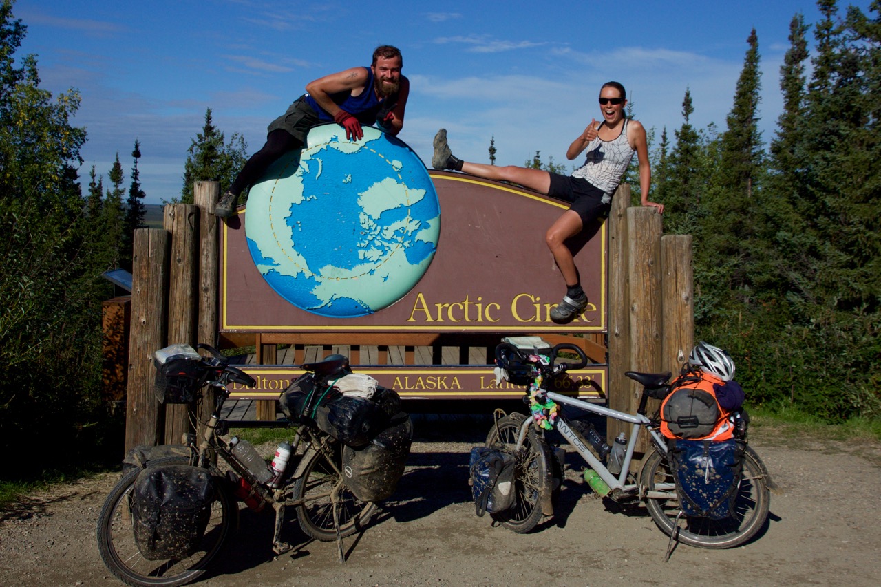 On day three we arrived at the artic circle *