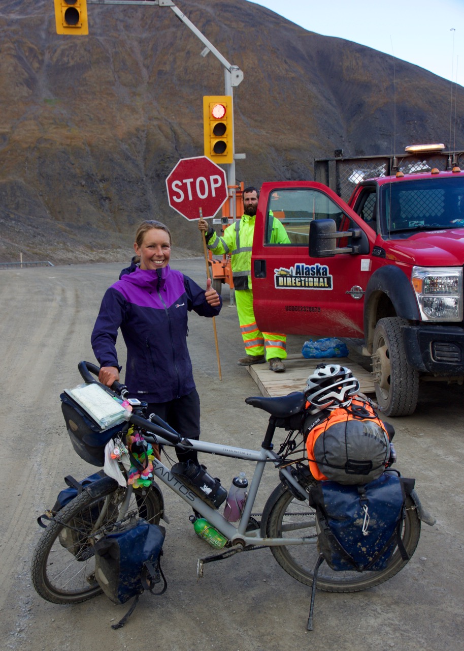 At the top of Antigun pass *