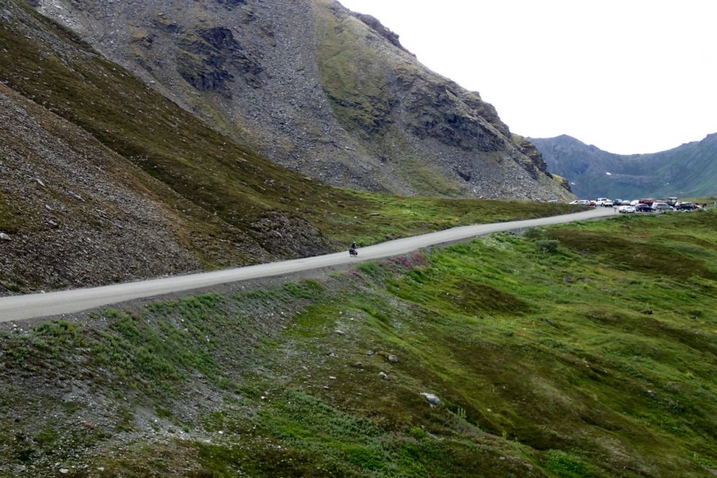 Joost heading towards Hatcher pass