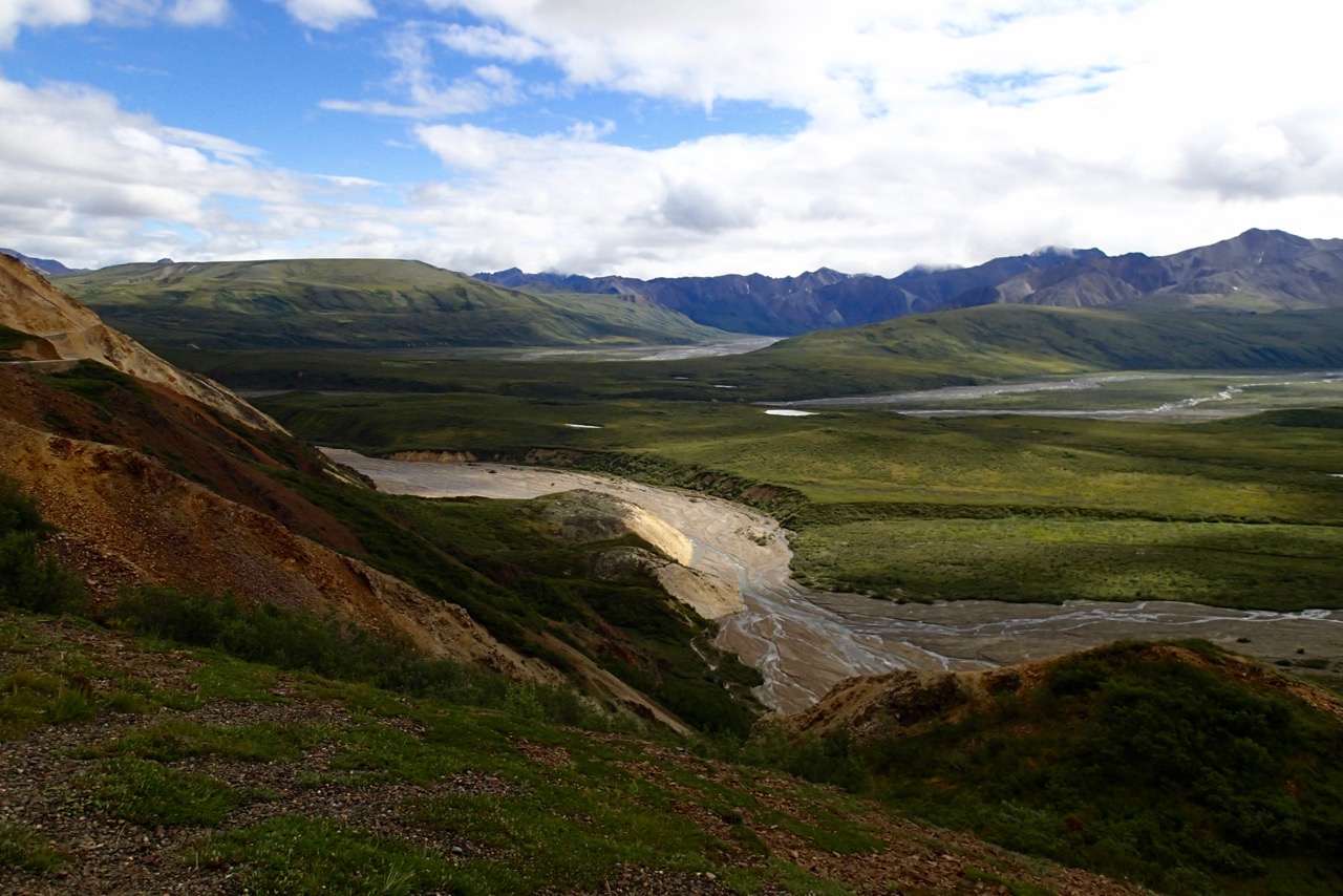 The view down from Pretty Rocks
