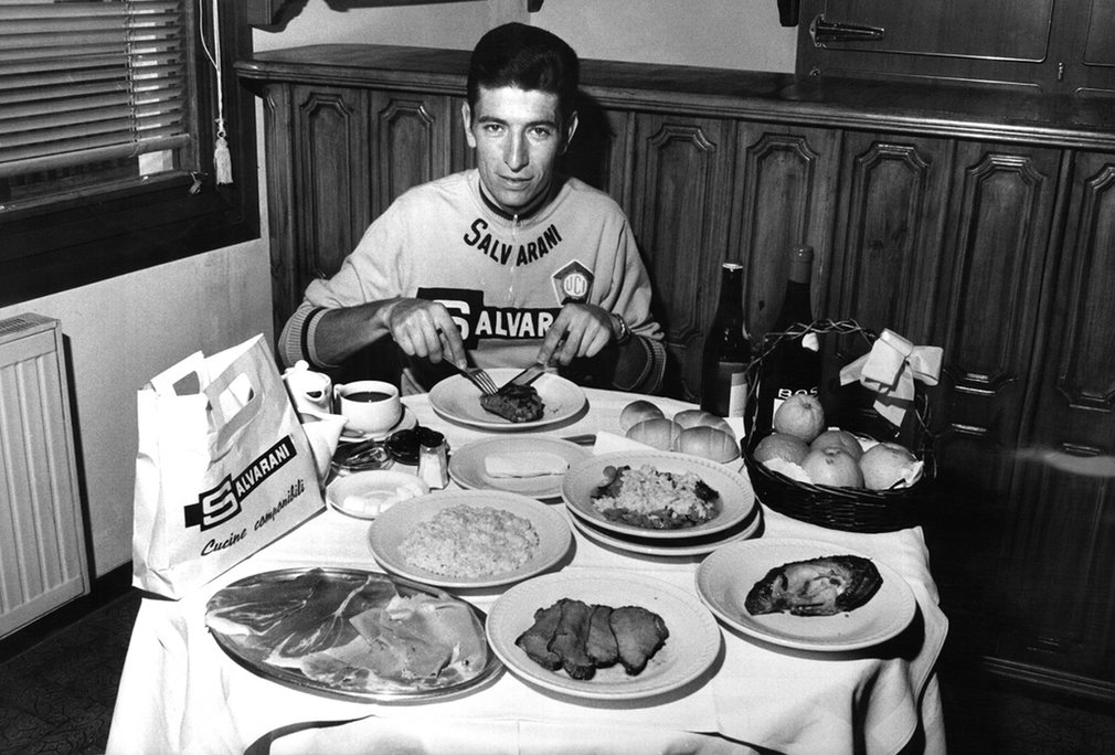 Daily ration of Felice Gimondi.
