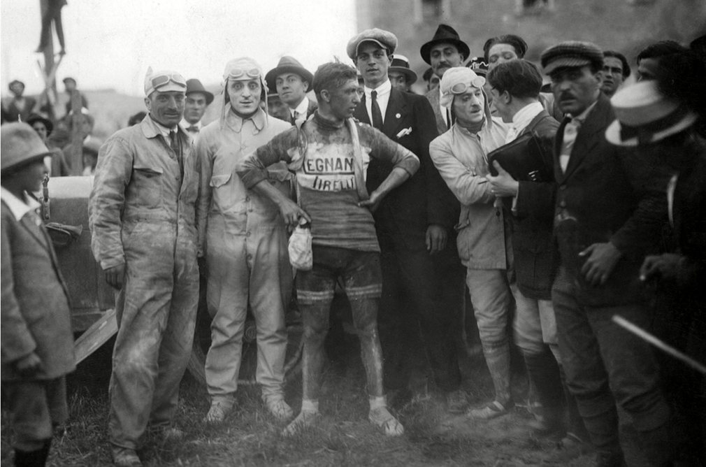 The 1921 Giro winner Giovanni Brunero. It was the first of his three Giro-victories the others came in 1922 and 1926.