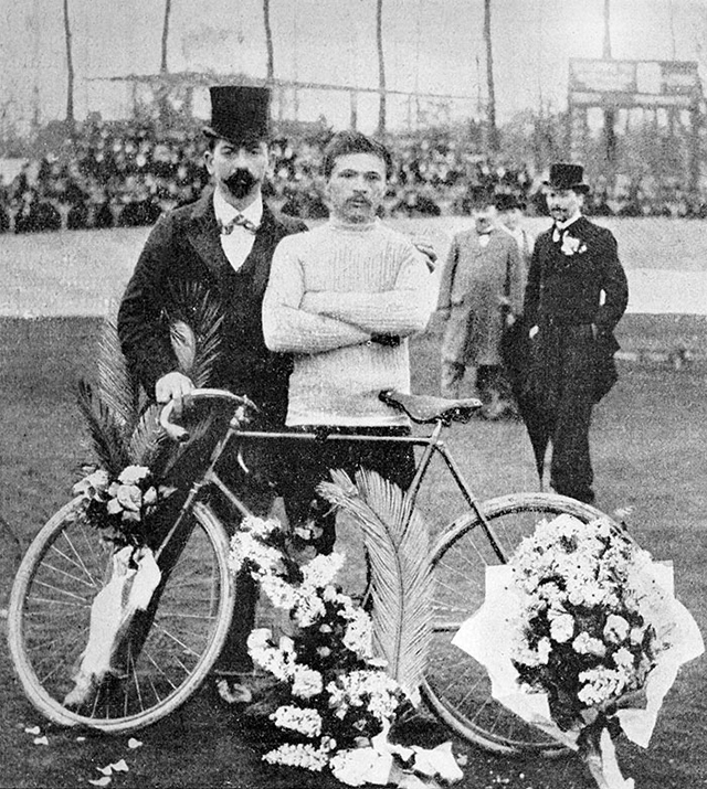 1903: Tour de France winner Maurice Garin