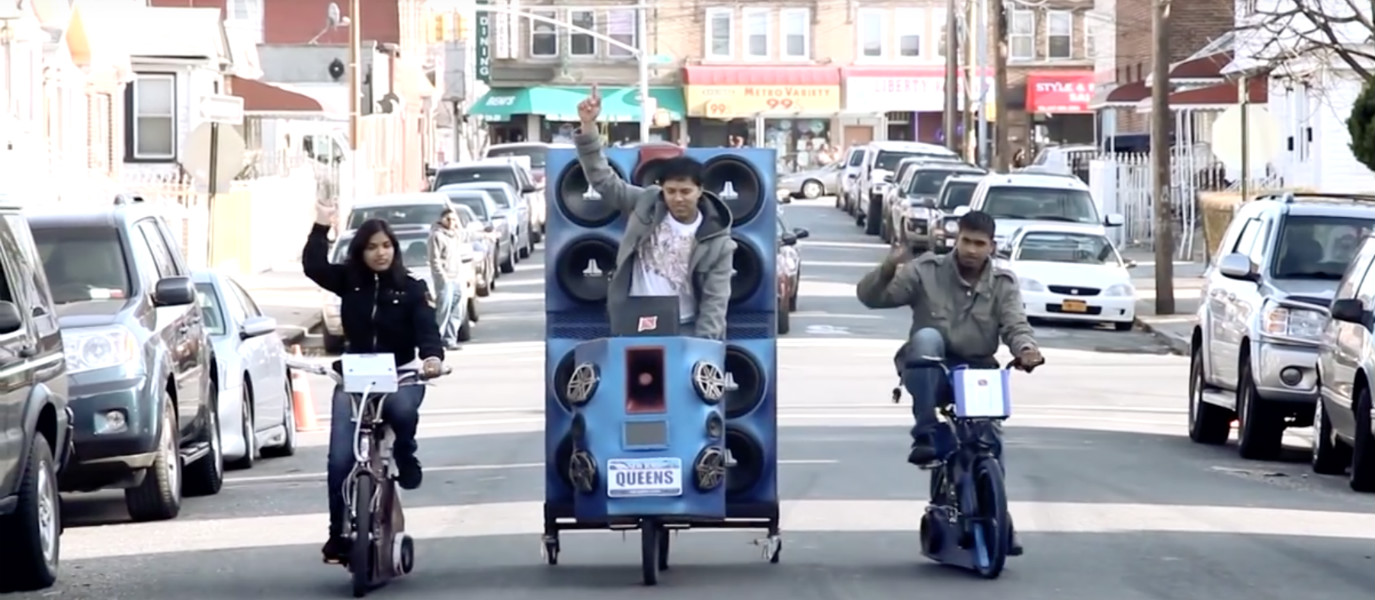 street bike sound system