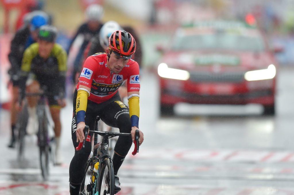Roglič at 2020 La Vuelta