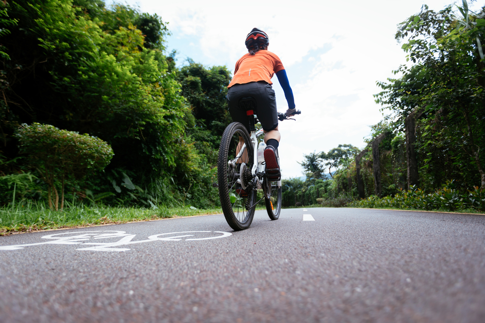 Woman Cycling