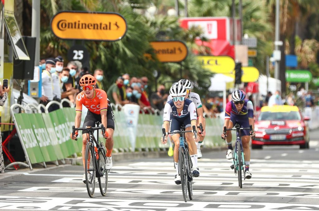Lizzie Deignan and Marianne Vos