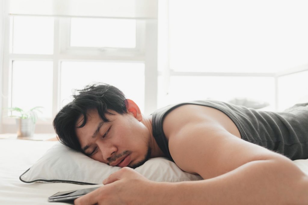 Man sleeping