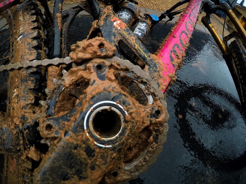 Muddy bike