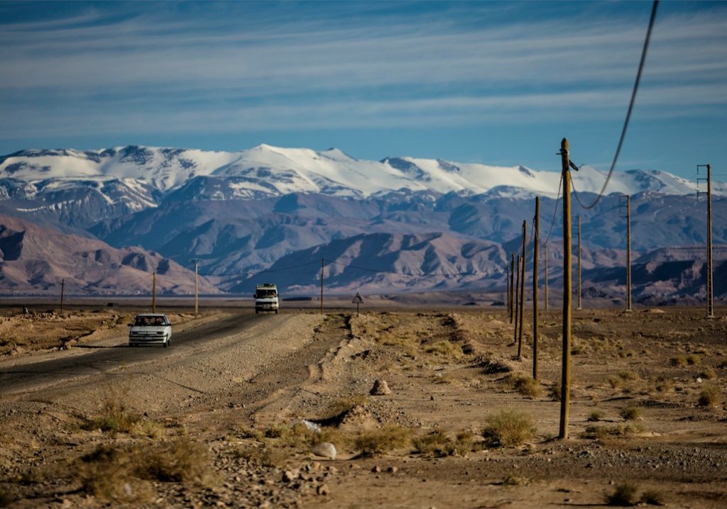 Road in the Morocco