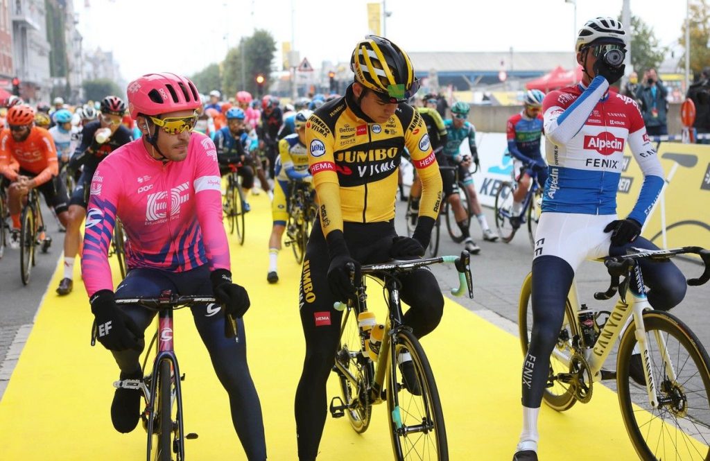 Wout van Aert and Mathies van der Poel