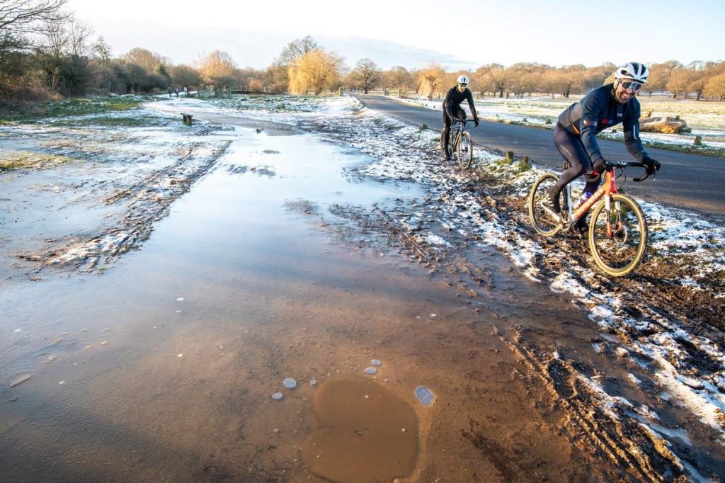 Winter cycling