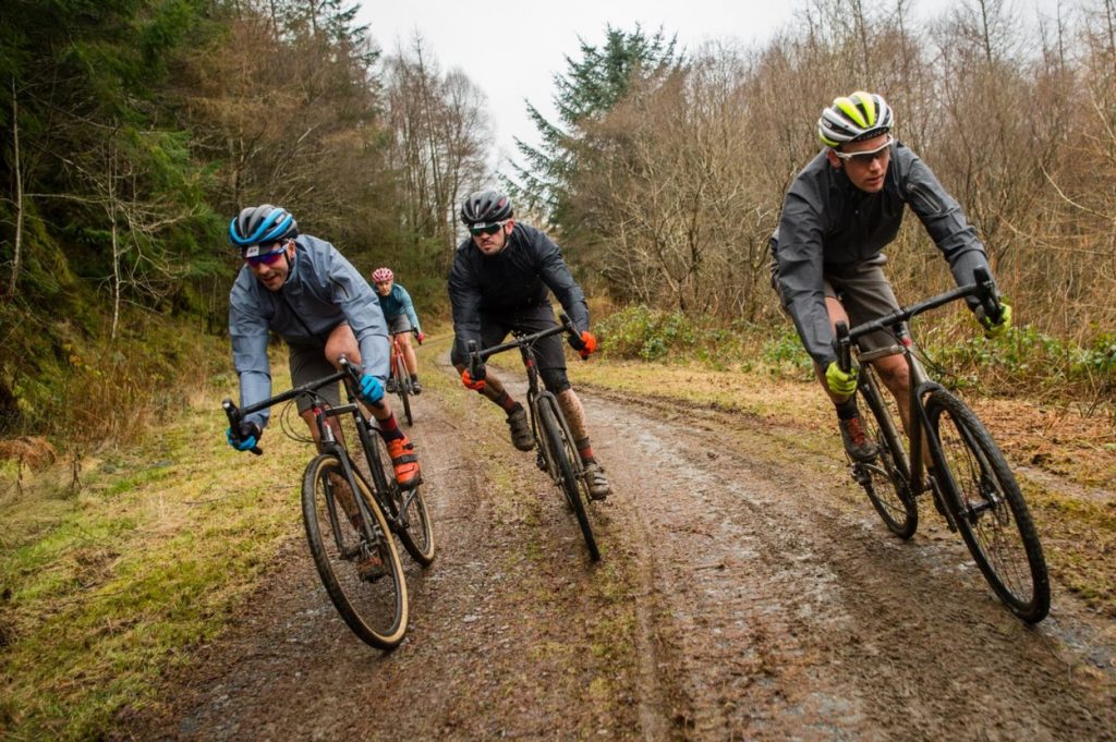 Friends Cycling